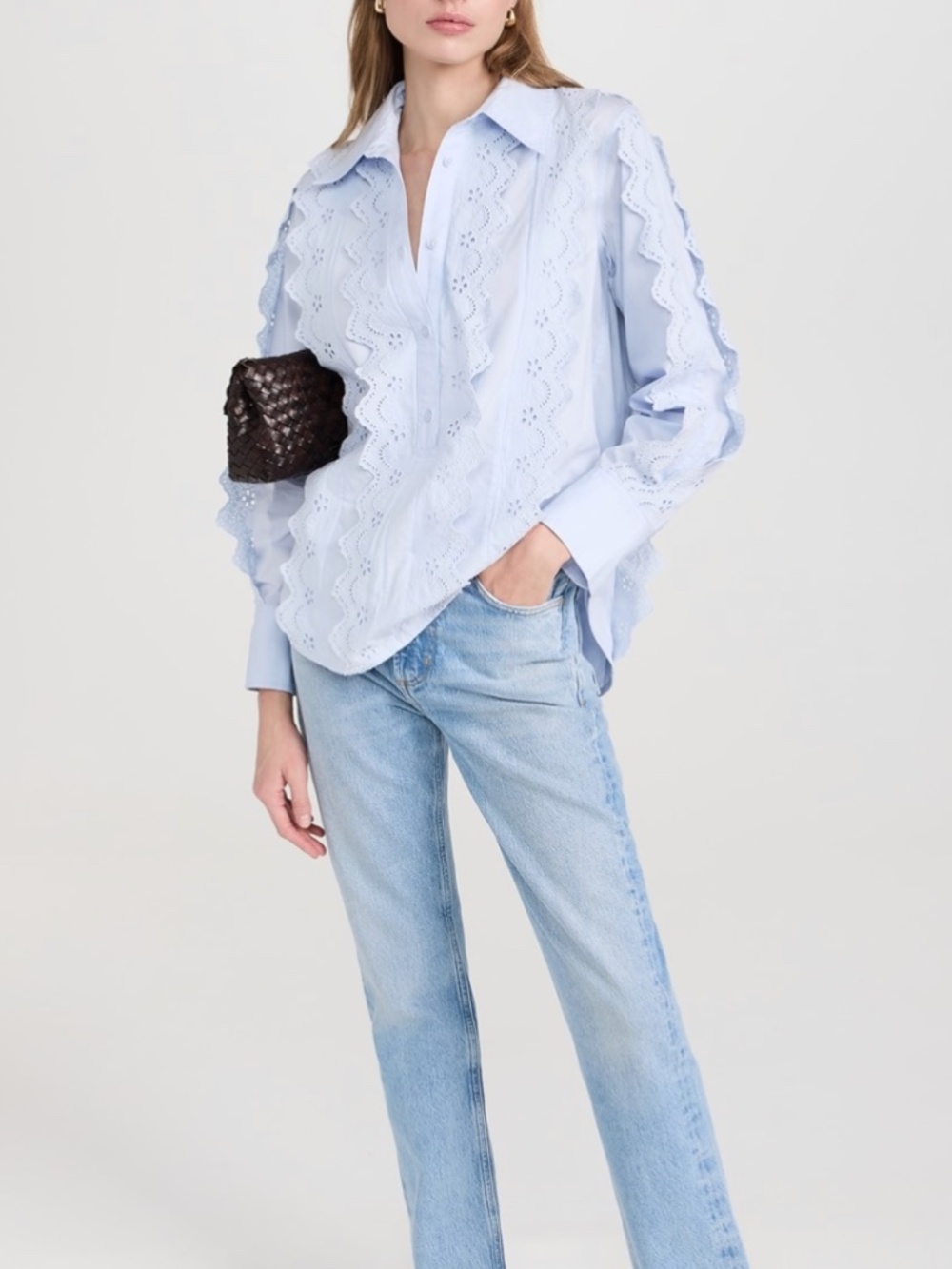 Citizens of Humanity Shay Popover with Scalloped Trim